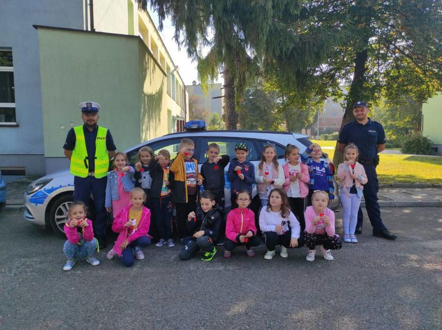 "Bezpieczna droga do szkoły" z jasielskimi policjantami