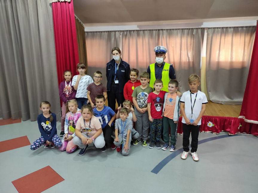 "Bezpieczna droga do szkoły" z jasielskimi policjantami