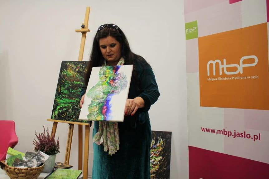 Spotkanie z Beatą Preisner w Miejskiej Bibliotece Publicznej w Jaśle