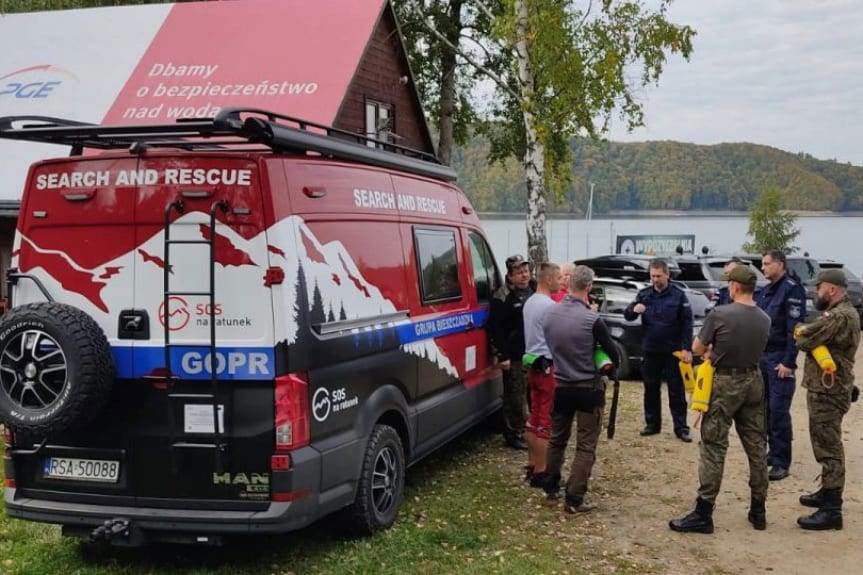 REGION. Służby szkoliły się na Jeziorze Solińskim