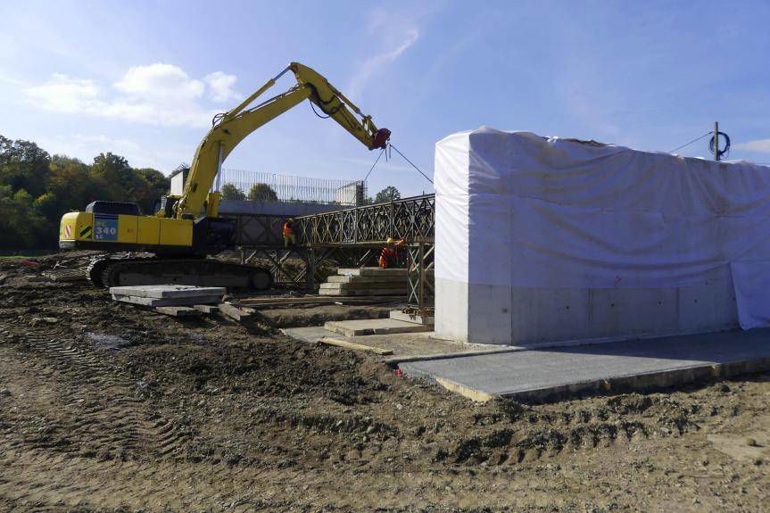 Trwają prace na obiektach mostowych w powiecie jasielskim