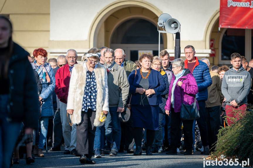 Krucjata Różańcowa przeszła ulicami Jasła