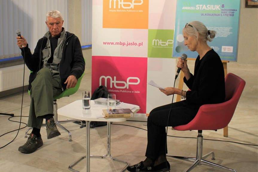 Tektonika pamięci i ludzkiego losu - spotkanie z Andrzejem Stasiukiem