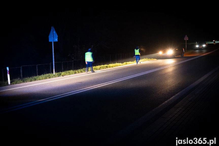 Potrącenie pieszego w Trzcinicy