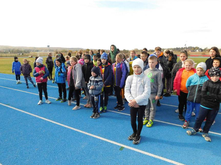 W Czeluśnicy odbyły się I Międzyszkolne Zawody Biegowe