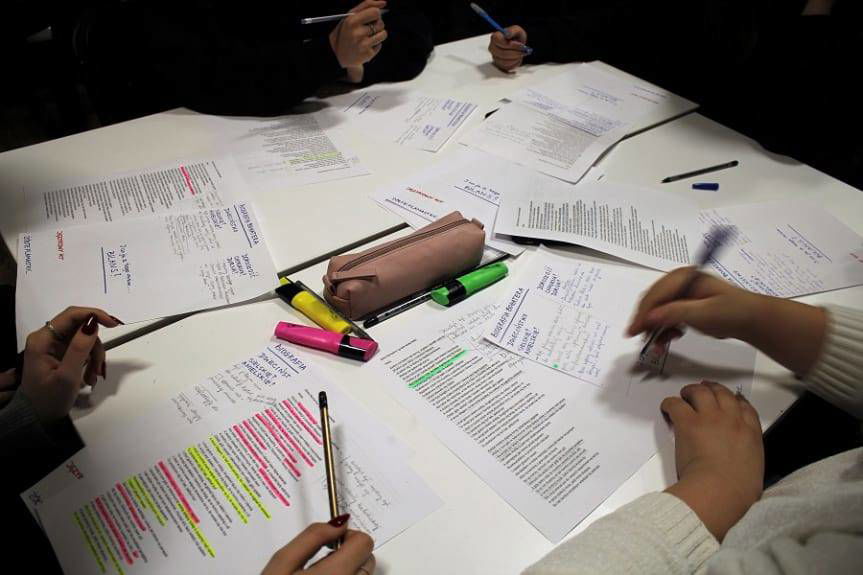 Liryka inaczej - warsztaty językowe dla młodzieży