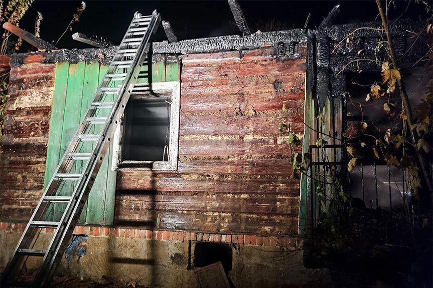 REGION. 80-latek zginął w pożarze domu