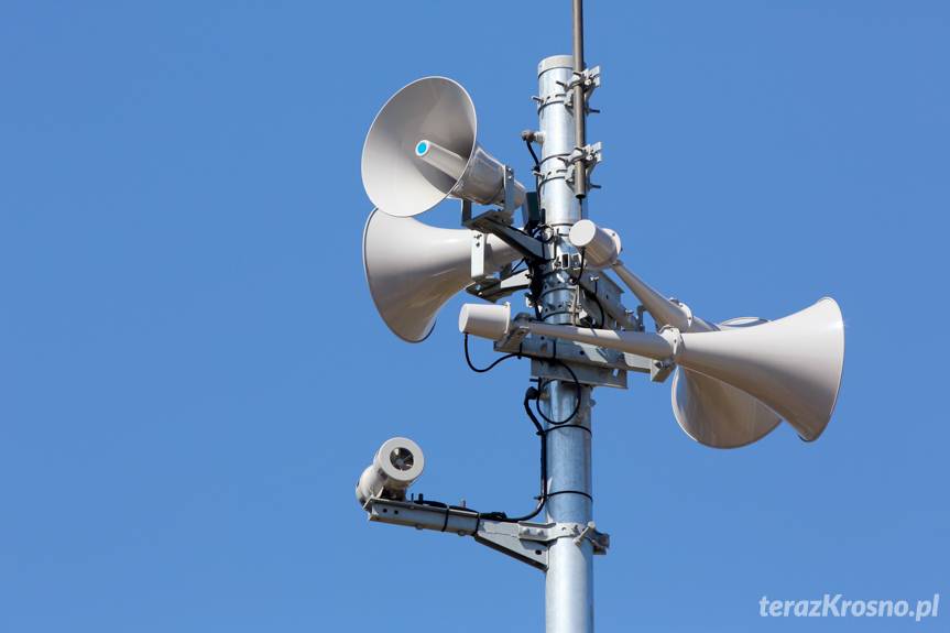 Zawyją syreny na Podkarpaciu