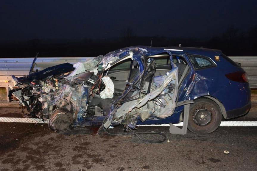 REGION. Jechał autostradą pod prąd i spowodował wypadek, był pijany