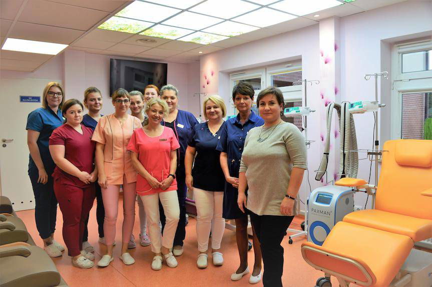 REGION. W Brzozowie otwarto nową salę do dziennej chemioterapii