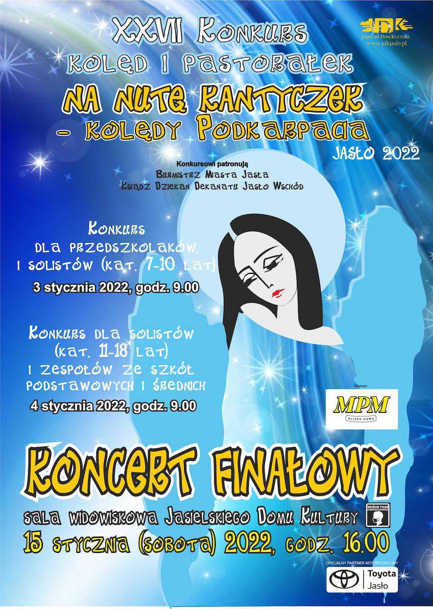 XXVII konkurs kolęd i pastorałek "Na Nutę Kantyczek - kolędy Podkarpacia" - zapowiedź