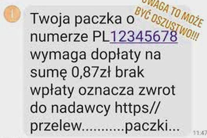 Uważaj na fałszywe sms-y