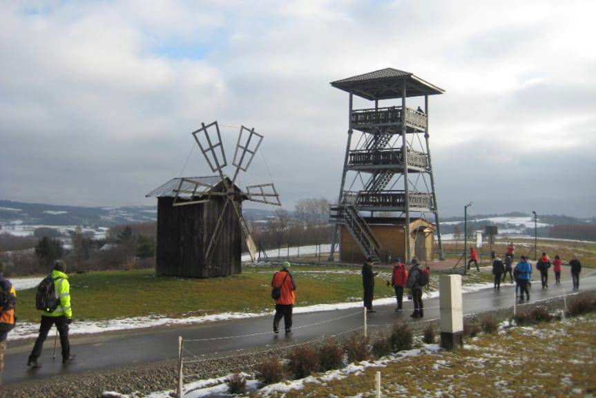 Zwiedzali Pogórza Strzyżowskie i Dynowskie
