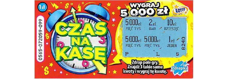 Główna wygrana w zdrapce padła w Jaśle