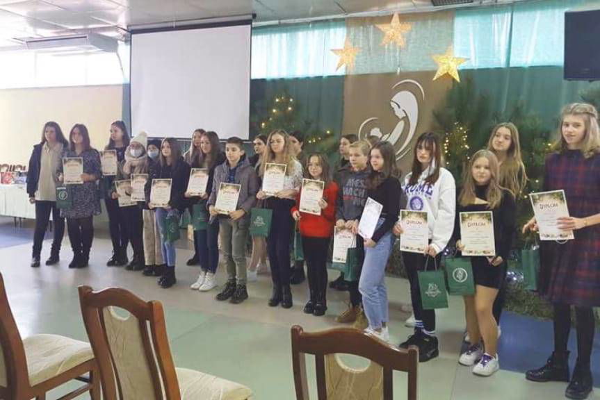 Podsumowanie konkursu "Nasze wigilie" w Trzcinicy