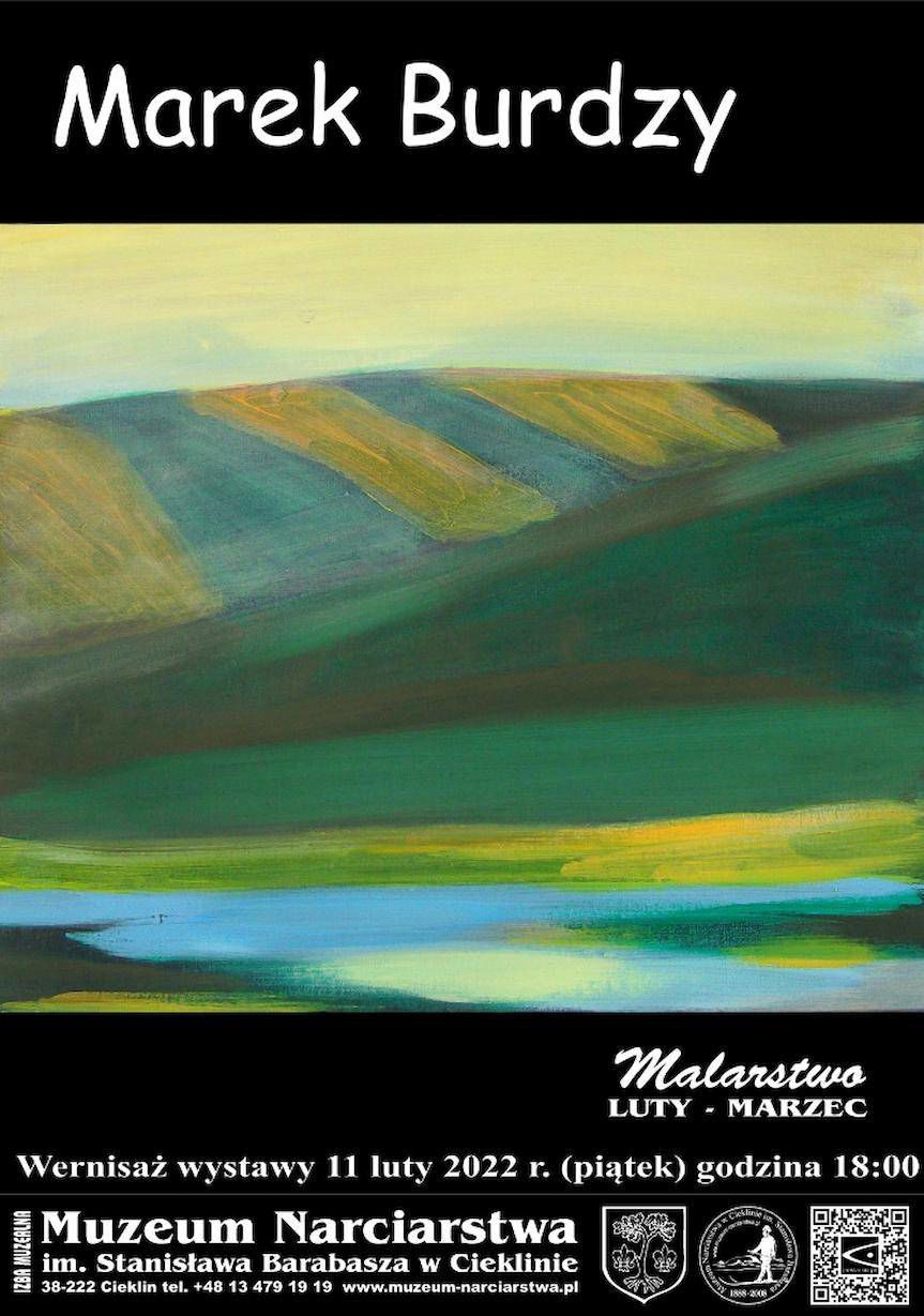 Wernisaż wystawy malarstwa Marka Burdzego - zapowiedź