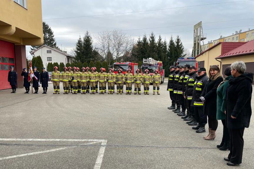 Zastępca Komendanta Powiatowego PSP w Jaśle mł. bryg. Jarosław Lula odszedł na emeryturę