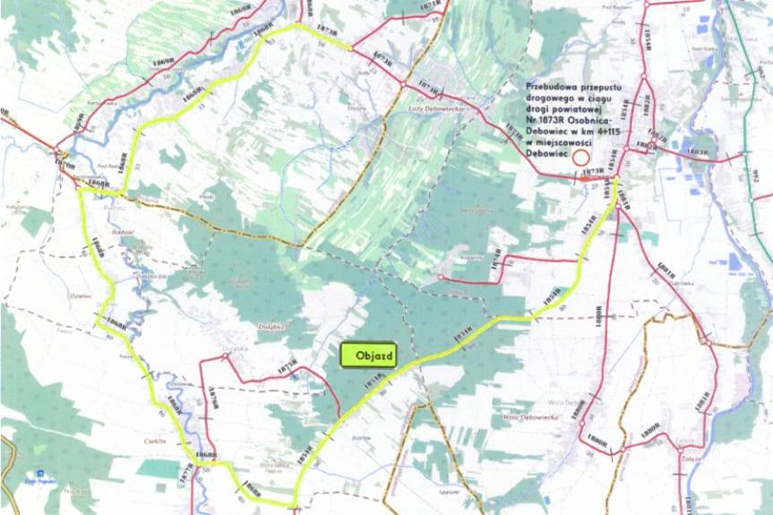 Utrudnienia w ruchu. Będzie zamknięta droga