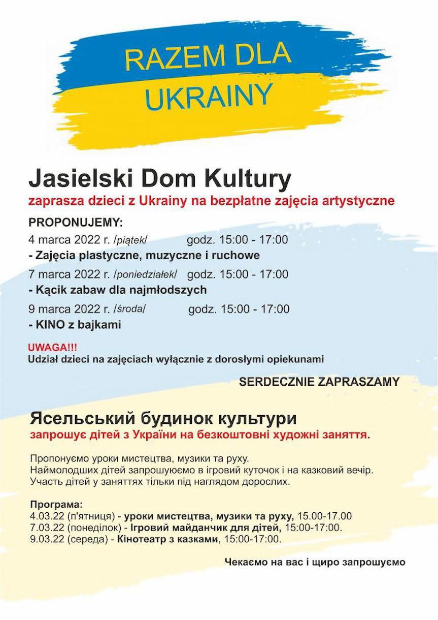 Razem dla Ukrainy z JDK