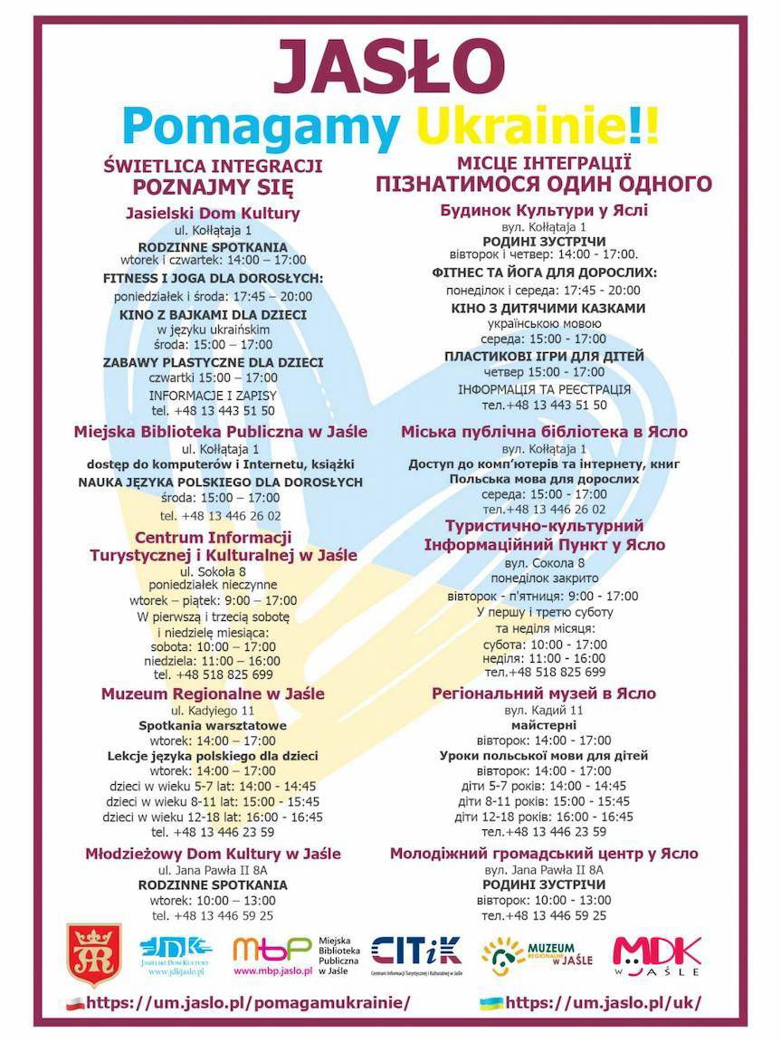 Jasło pomaga Ukrainie