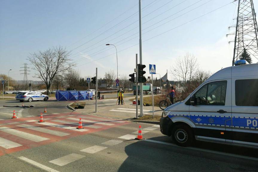 Tragiczny wypadek. Zginął rowerzysta