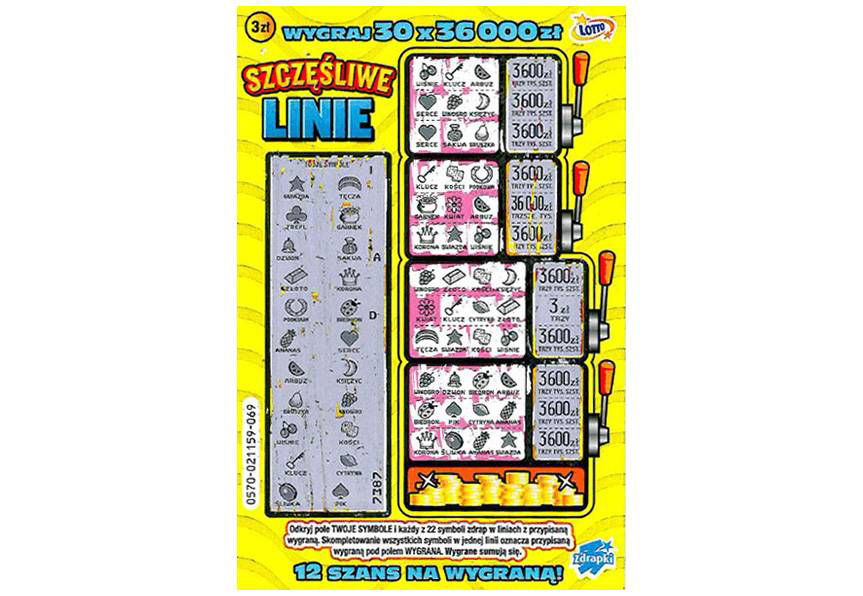 Wysoka wygrana w zdrapce w Jaśle