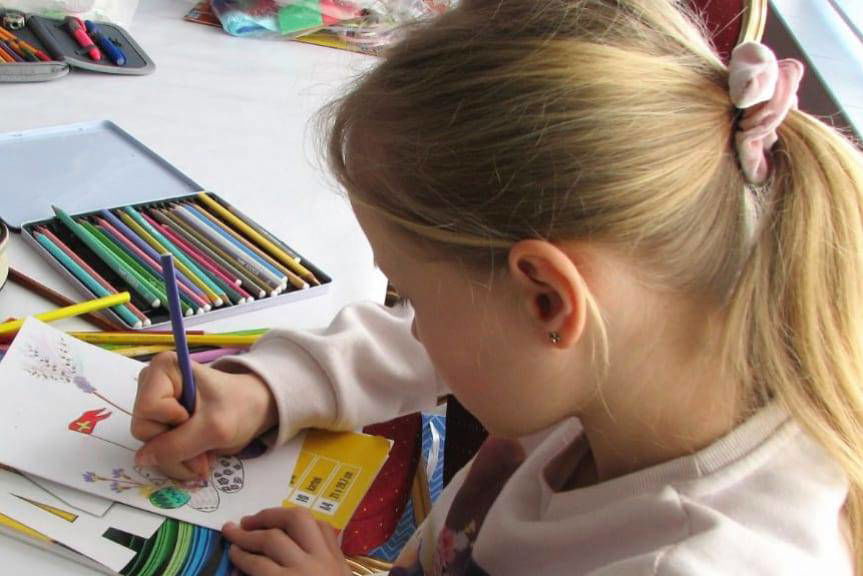 Gminny konkurs "Kartka wielkanocna" w Skołyszynie