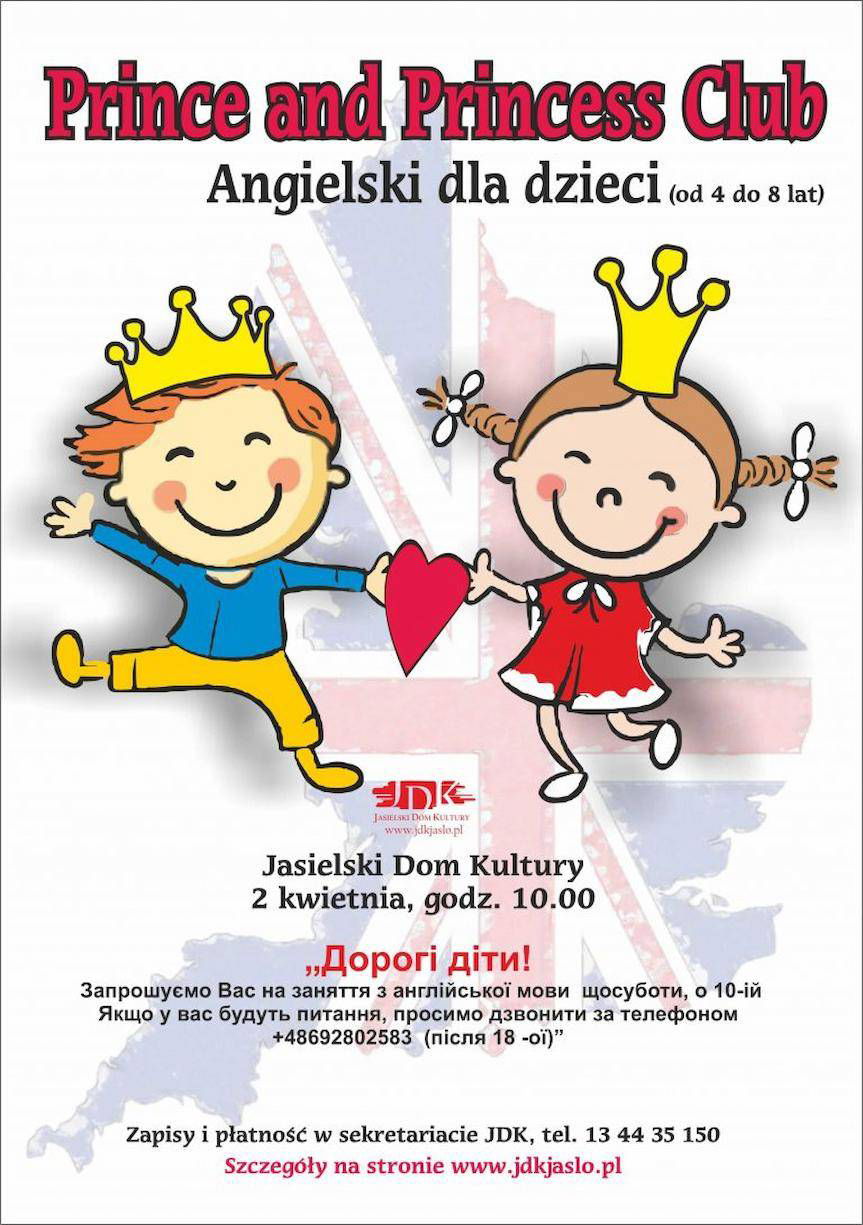 Zajęcia z języka angielskiego dla dzieci w JDK