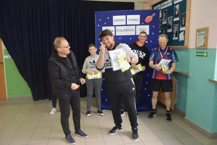 Turniej Tenisa stołowego o Mistrza Gminy Kołaczyce