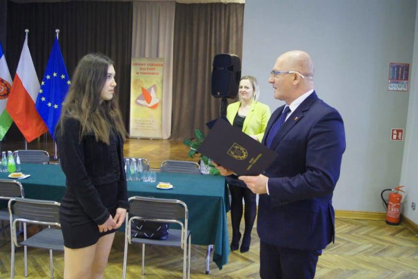 Wójt Gminy Tarnowiec wręczył nagrody za osiągnięcia sportowe