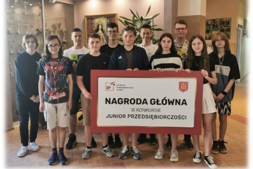 Tytuł "Junior Przedsiębiorczości" dla uczniów  SP nr 2 w Jaśle