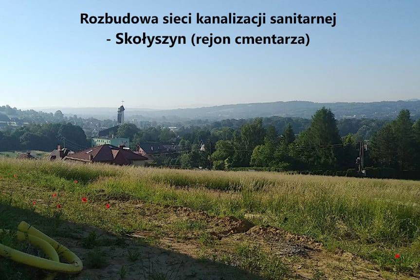 Rusza rozbudowa sieci wodociągowej i kanalizacji sanitarnej w gminie Skołyszyn
