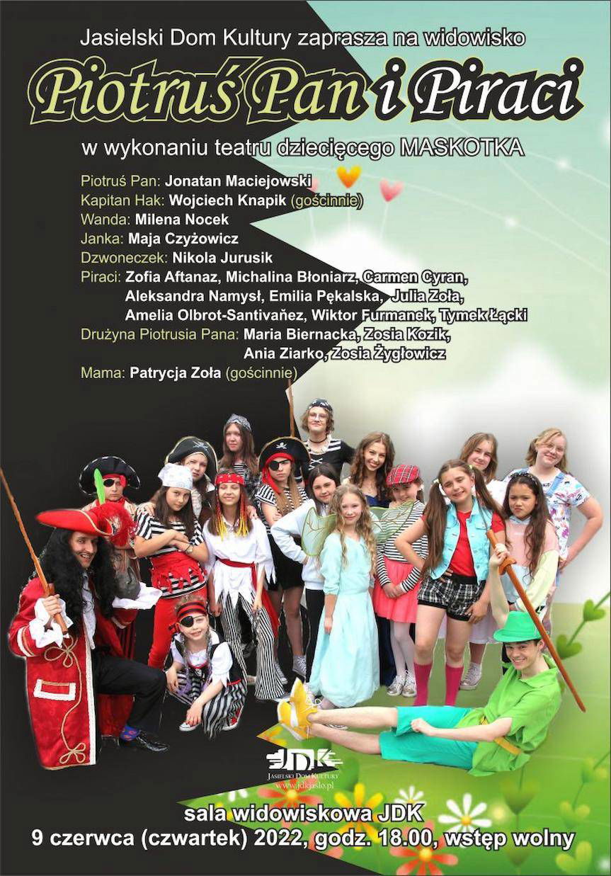 Widowisko "Piotruś Pan i Piraci" w JDK