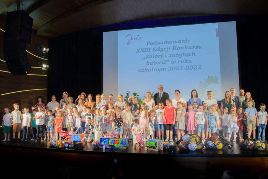 Zebrali 9,5 tony zużytych baterii