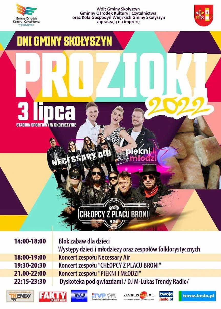 Dni Gminy Skołyszyn "Prozioki" już w niedzielę