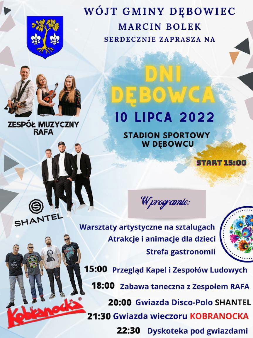 Dni Dębowca 2022 już w tą niedzielę