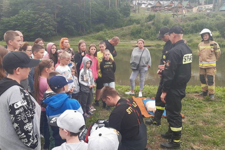 Bezpieczny wypoczynek nad wodą