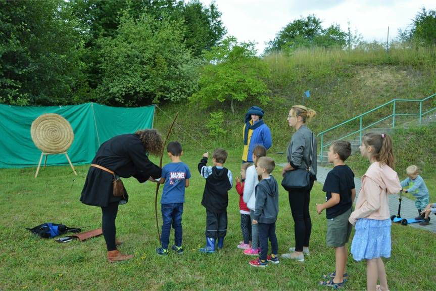 Niedzielne popołudnie w średniowiecznym grodzie