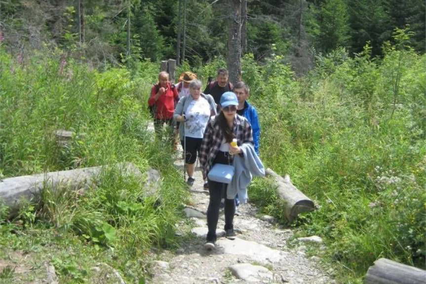 Zwiedzali baśniową krainę tatrzańskich dolin