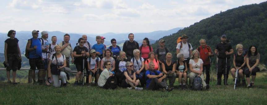 W sielankowej krainie Beskidu Wyspowego - wycieczka z KK-T JDK i PTTK