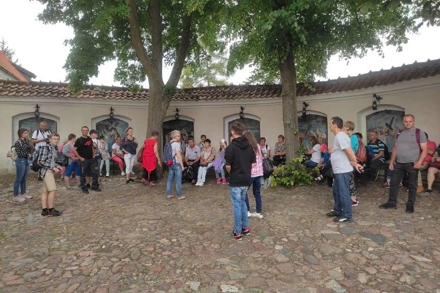 Zwiedzali Kazimierz Dolny