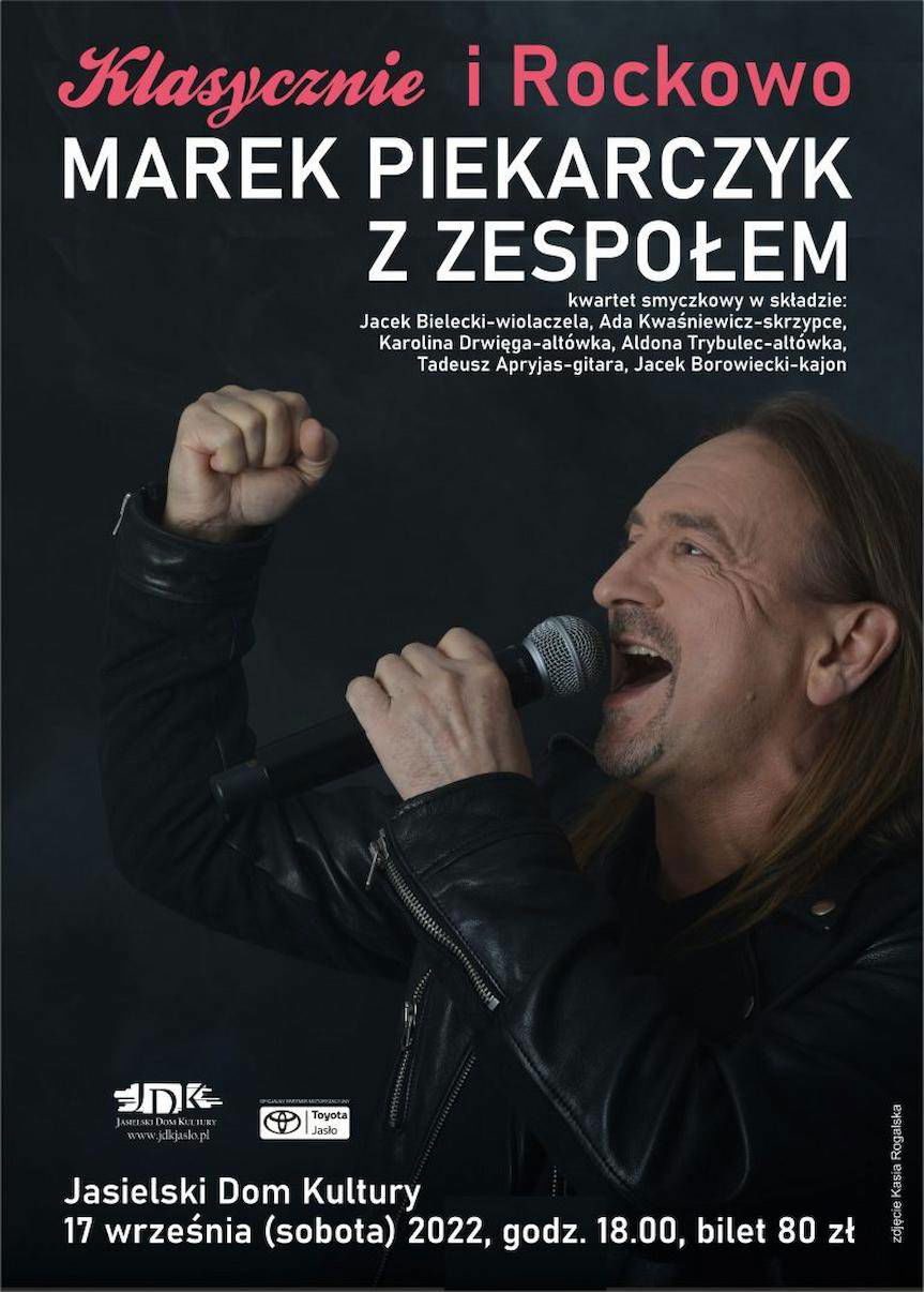 Klasyka z rockowym pazurem. Koncert Marka Piekarczyka