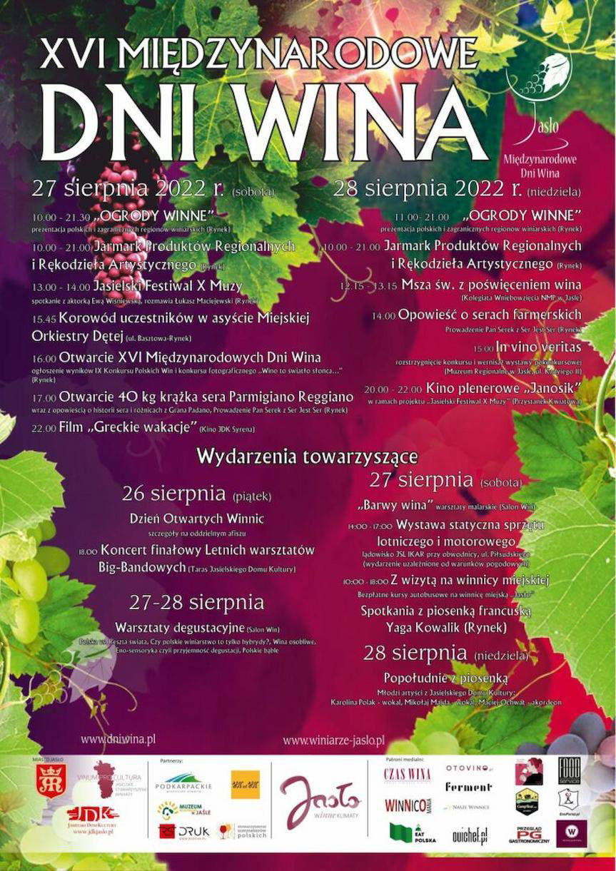 Dni Wina w Jaśle - zapowiedź