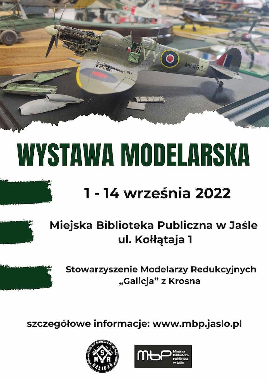 Wystawa modelarska w jasielskiej Bibliotece