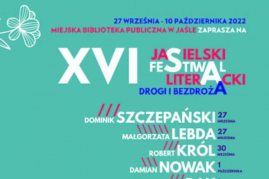 Jasielski Festiwal Literacki już wkrótce