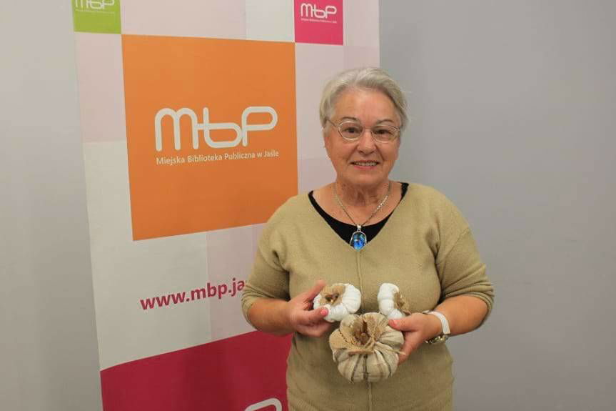 W ogrodach rudej jesieni - spotkanie w MBP w Jaśle