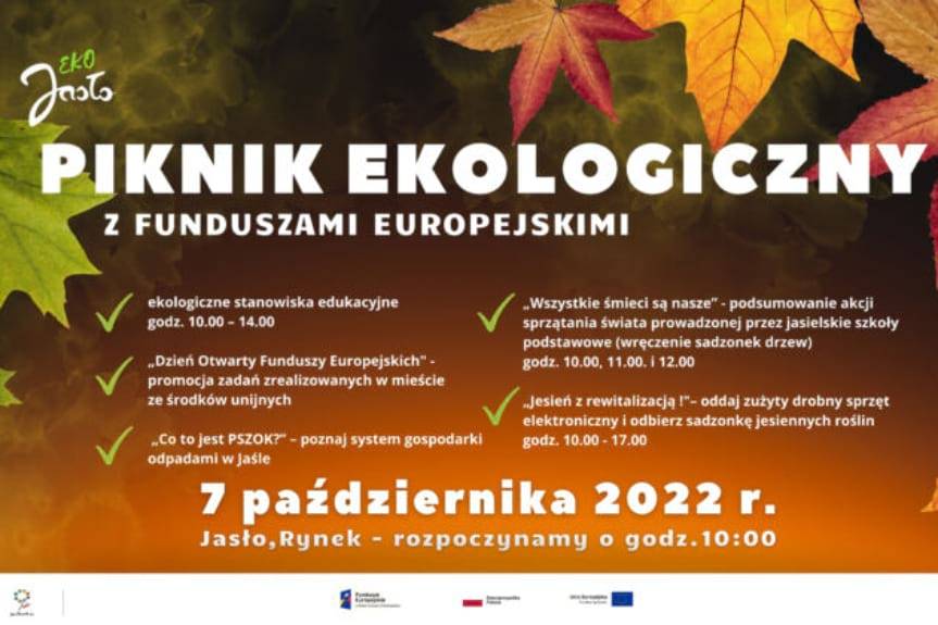 Piknik ekologiczny w Jaśle już jutro
