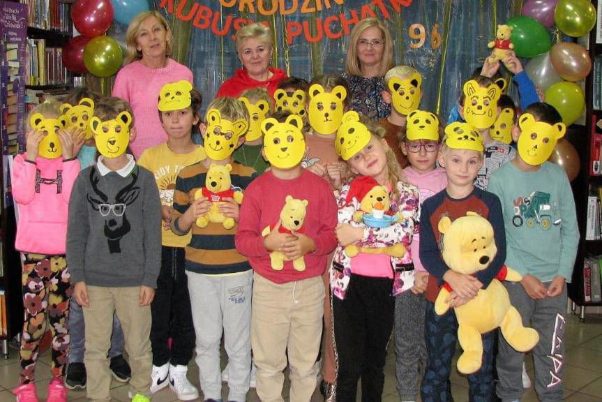 Świętowali urodziny Kubusia Puchatka