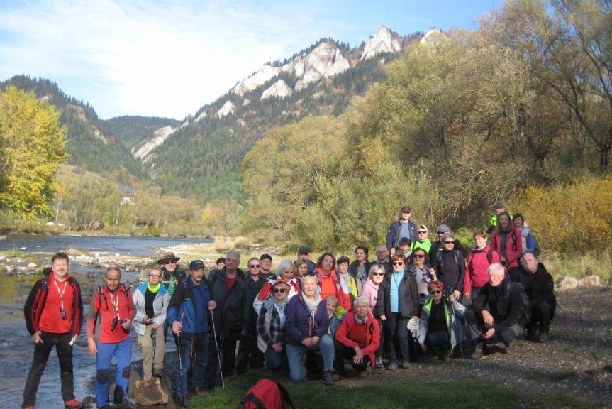 Turyści z Jasła zwiedzali "Pieniński raj"