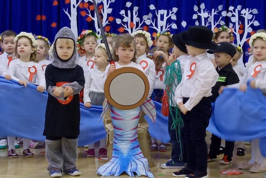 Przedszkolaki świętowały Dzień Niepodległości
